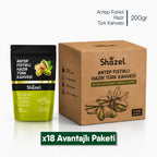 Shazel Antep Fıstıklı Hazır Türk Kahvesi - Doypack - 200 gr.