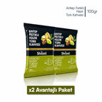 Shazel Antep Fıstıklı Hazır Türk Kahvesi - 100 gr.