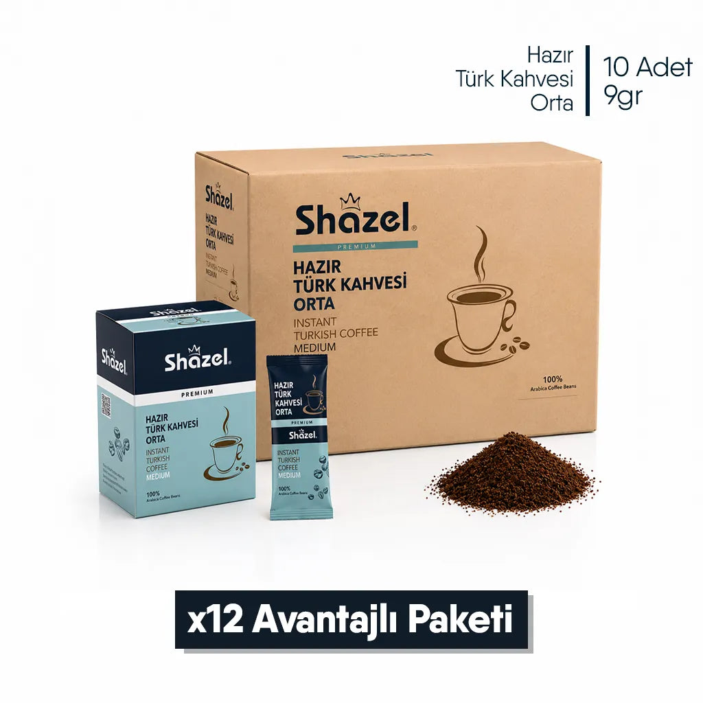 Shazel Hazır Türk Kahvesi - Toptan