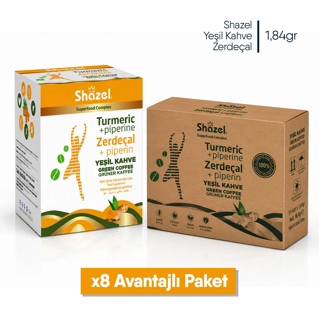 Shazel Yeşil Kahve - Toptan