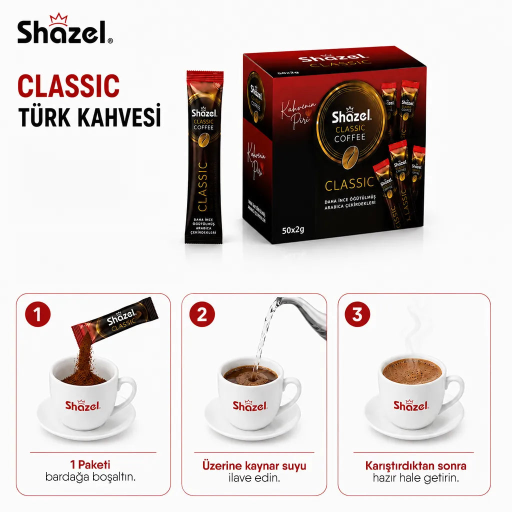 Shazel Classic - 2 gr. 50 ADET*1 KUTU