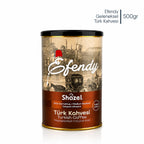 Shazel Efendy Geleneksel Türk Kahvesi Orta Kavrulmuş - Teneke - 500 gr.