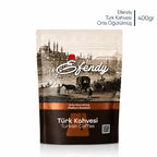 Shazel Efendy Geleneksel Türk Kahvesi Orta Kavrulmuş - Doypack - 400 gr.