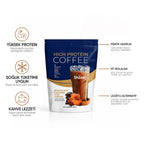 Shazel Yüksek Proteinli Soğuk Kahve Karamel - Doypack - 200 gr.- Koli