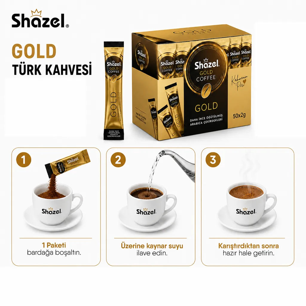 Shazel Gold - 2 gr. 50 ADET*1 KUTU