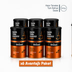 Shazel Hazır Türk Kahvesi Sade - Teneke - 500 gr.
