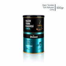 Shazel Hazır Türk Kahvesi Orta - Teneke - 500 gr.