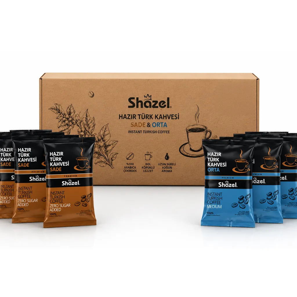 Shazel Hazır Türk Kahvesi 100gr - Toptan
