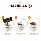 Shazel Hazır Türk Kahvesi Sade - 7 gr x 12 Adet KUTU