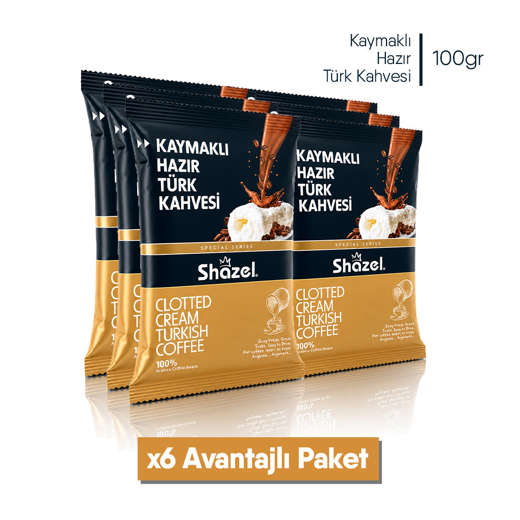 Shazel Kaymaklı Hazır Türk Kahvesi - 100 gr.