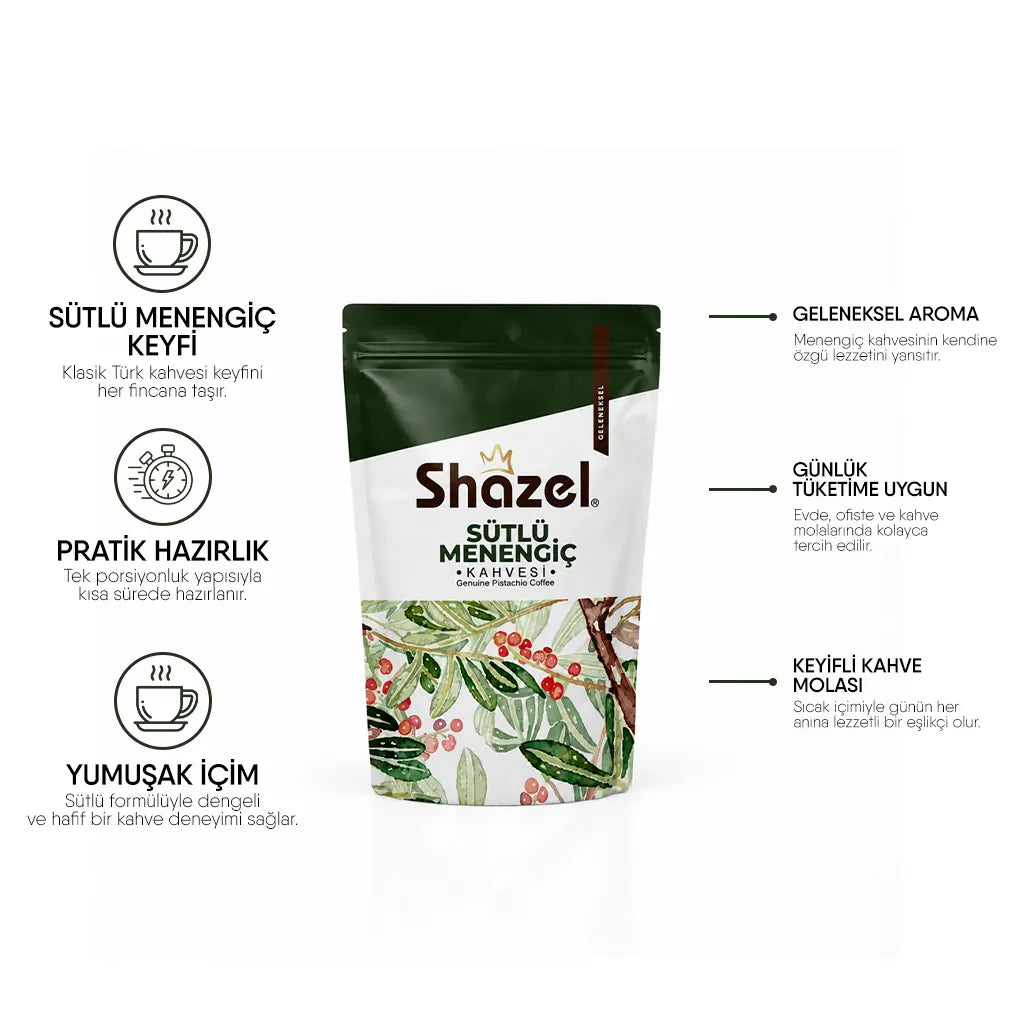 Shazel Hazır Menengiç Kahvesi - Doypack - 200 gr.