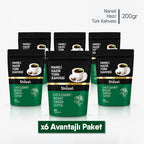 Shazel Naneli Hazır Türk Kahvesi - Doypack - 200 gr.
