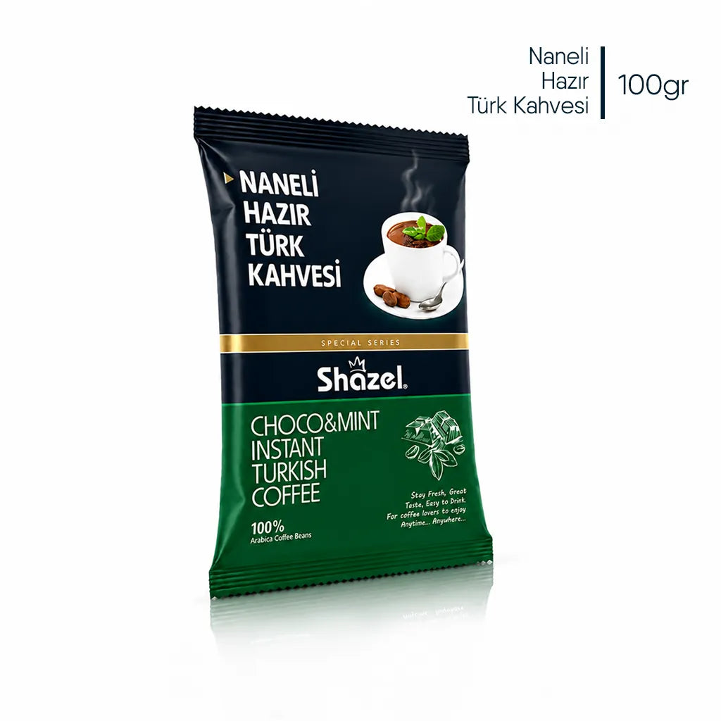 Shazel Naneli Hazır Türk Kahvesi - 100 gr.