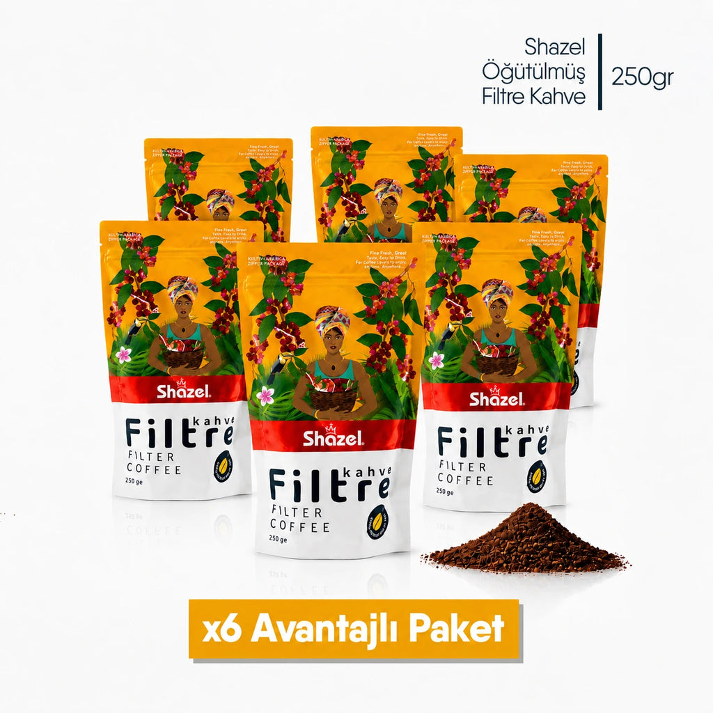 Shazel Filtre Kahve Öğütülmüş - Doypack - 250 gr.