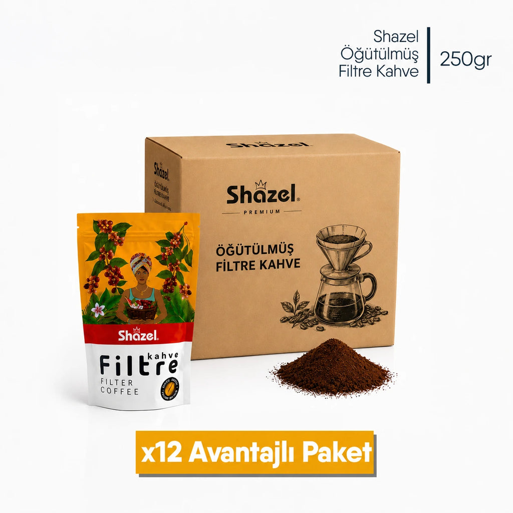 Shazel Filtre Kahve Öğütülmüş - Doypack - 250 gr.