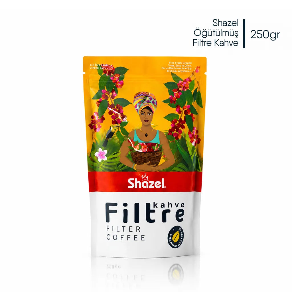 Shazel Filtre Kahve Öğütülmüş - Doypack - 250 gr.