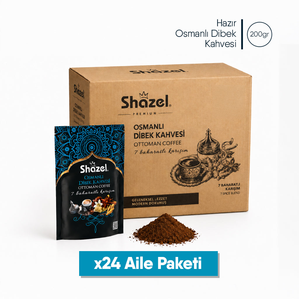Shazel Hazır Osmanlı Dibek Kahvesi - Doypack - 200 gr.