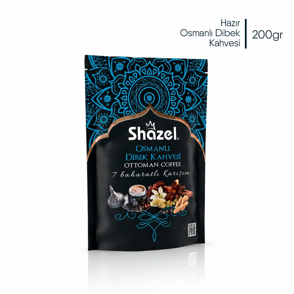 Shazel Hazır Osmanlı Dibek Kahvesi - Doypack - 200 gr.