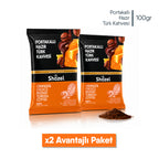Shazel Portakallı Hazır Türk Kahvesi - 100 gr.