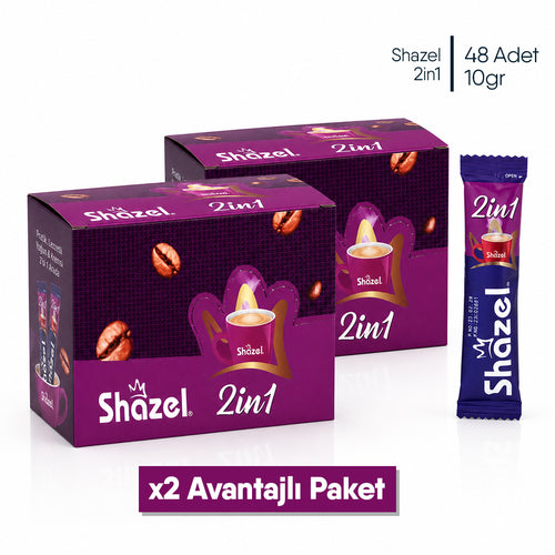 Shazel 2 in 1 - 10 gr. 48 ADET *1 KUTU