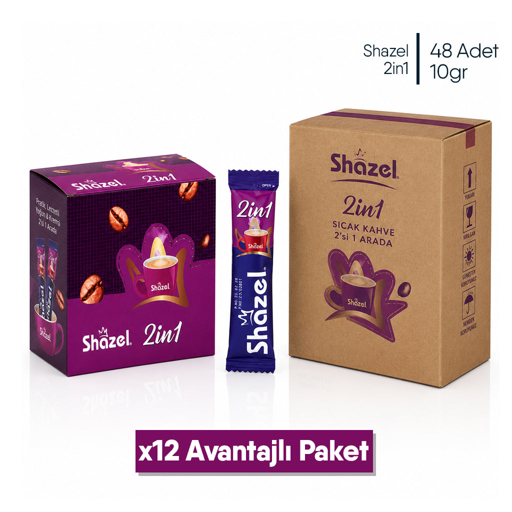 Shazel 2 in 1 - 10 gr. 48 ADET *1 KUTU