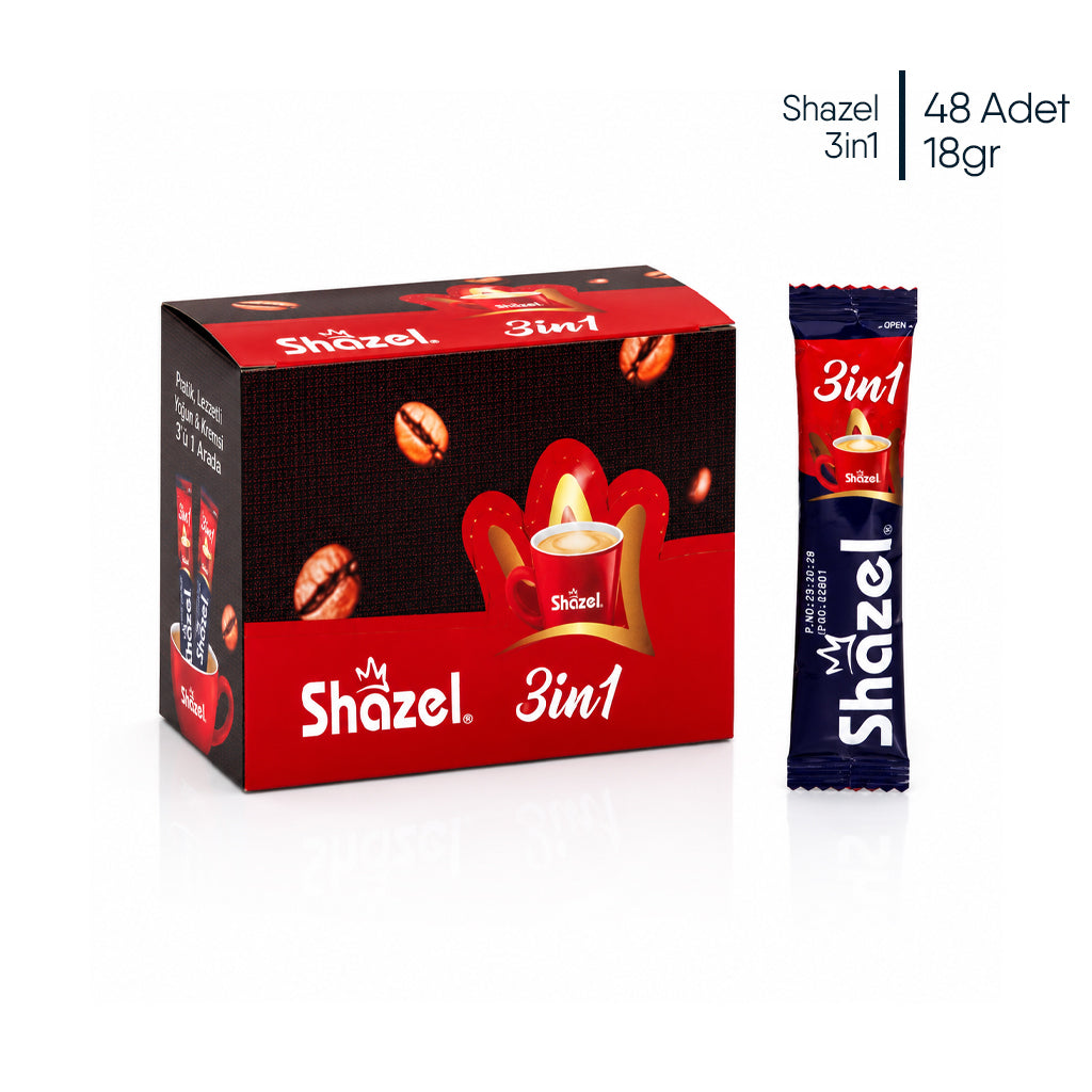 Shazel 3 in 1 - 18 gr. 48 ADET* 1 KUTU