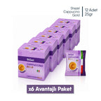Shazel Cappuccino + Granül Çikolata - 25 gr. 12 ADET*1KUTU