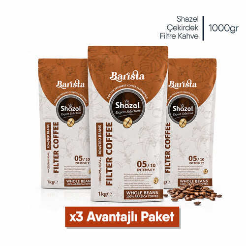 Shazel ÇEKİRDEK FİLTRE KAHVE - ÇEKİRDEK - DOYPACK 1000GR