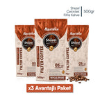 Shazel Filtre Kahve Çekirdek - Flat Bottom 500 gr.- Adet
