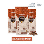 Shazel Filtre Kahve Çekirdek - Flat Bottom 500 gr.- Adet
