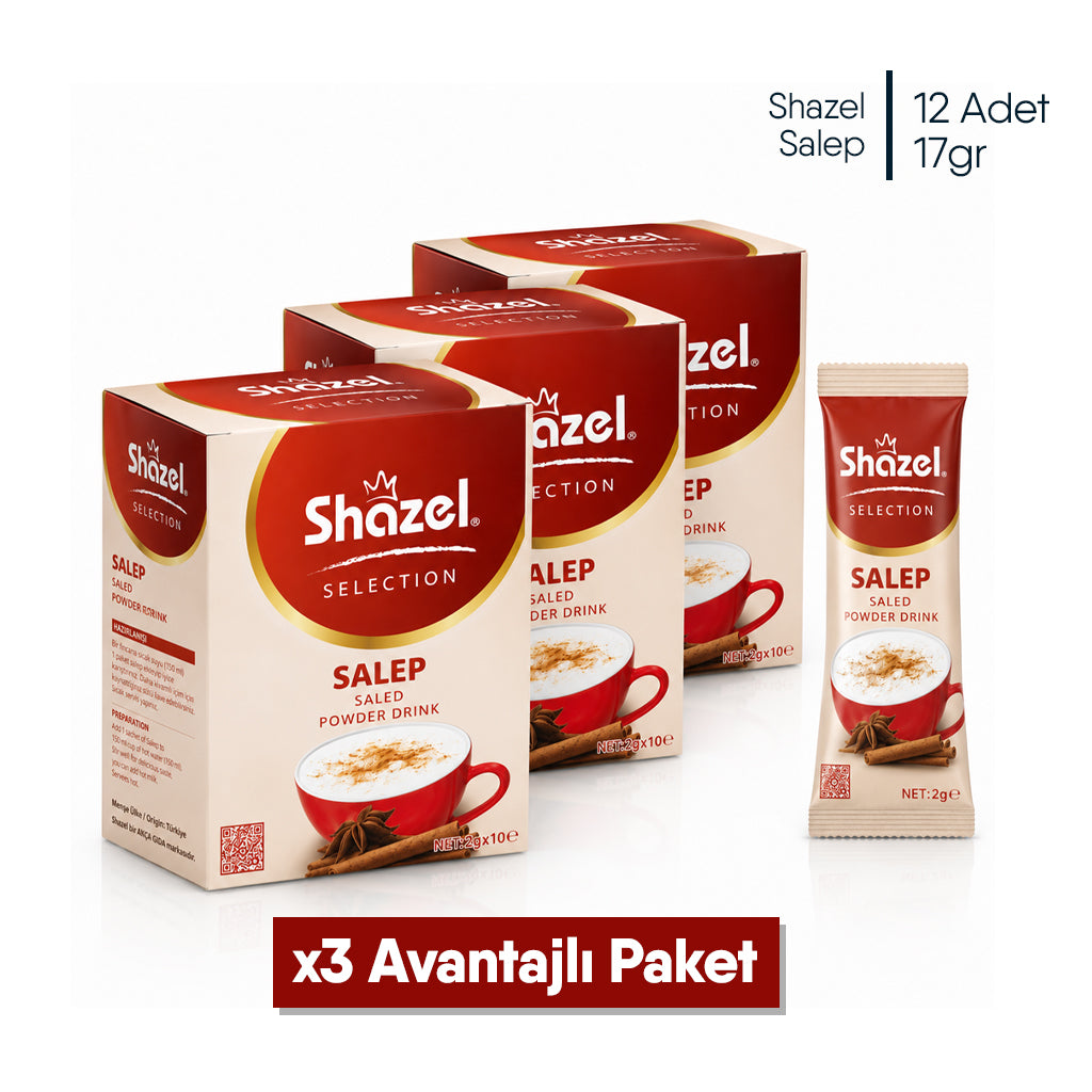 SHAZEL SALEP 17 g scht. x 12 Adet