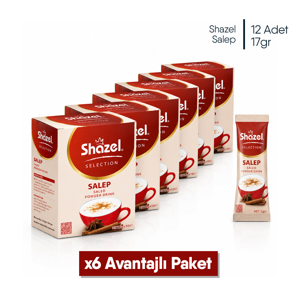 SHAZEL SALEP 17 g scht. x 12 Adet