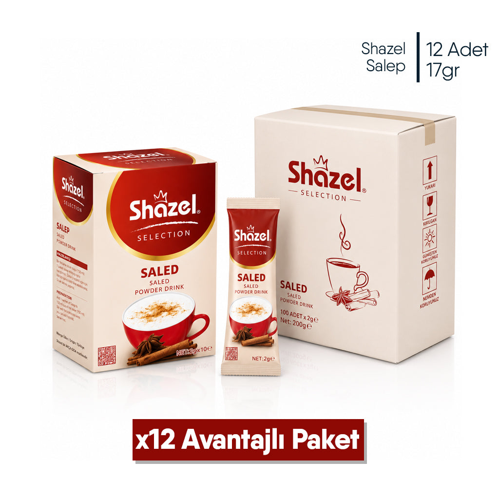 SHAZEL SALEP 17 g scht. x 12 Adet