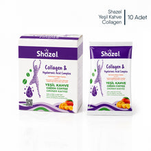 Shazel Yeşil Kahve Collagen - 10 gr.- Koli