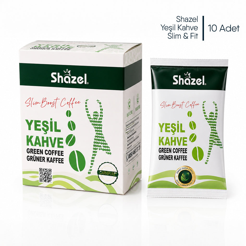 Shazel Yeşil Kahve Slim&Fit - 3 gr.- Koli