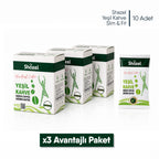 Shazel Yeşil Kahve Slim&Fit - 3 gr.- Koli