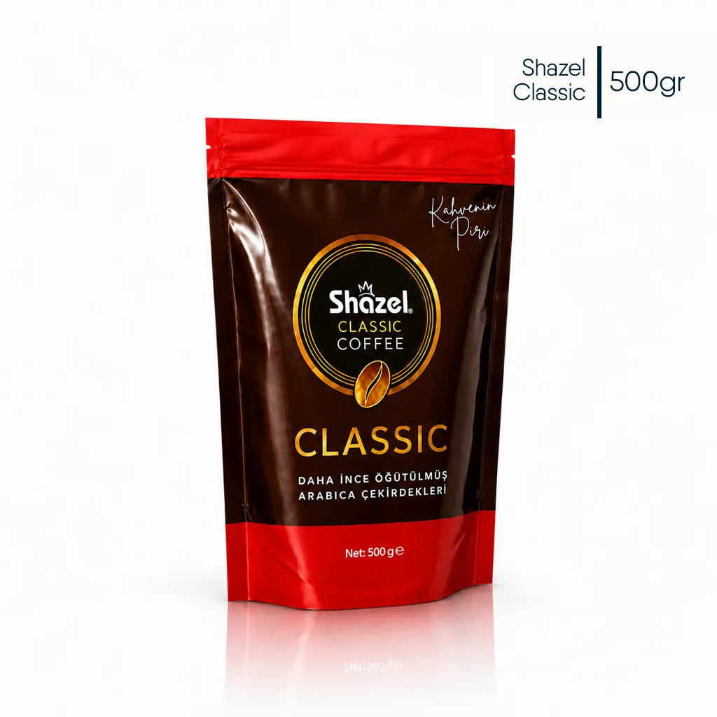 Shazel CLASSIC ÇÖZÜNEBİLİR KAHVE 500GR