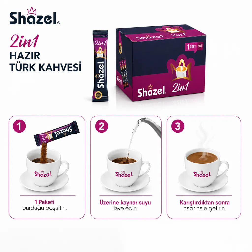 Shazel 2 in 1 - 10 gr. 48 ADET *1 KUTU