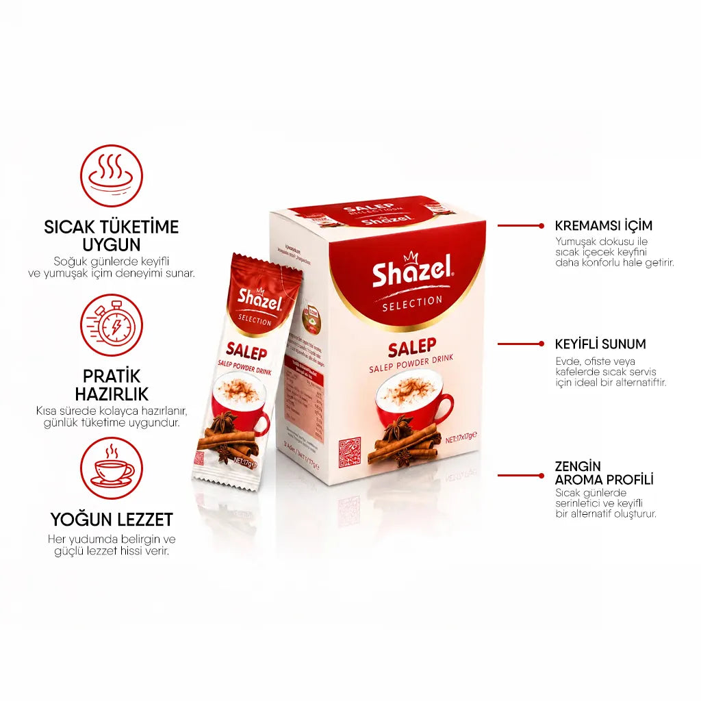 SHAZEL SALEP 17 g scht. x 12 Adet
