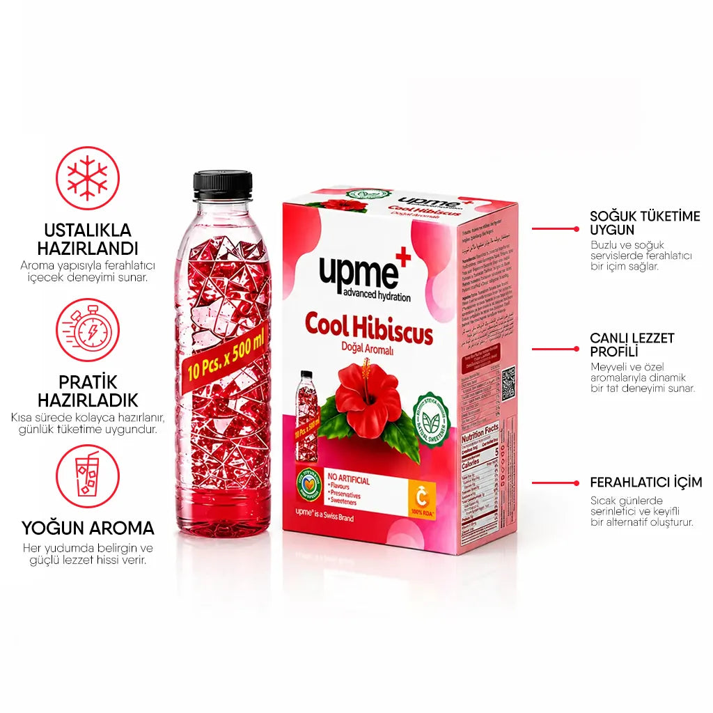 Upme Cool Hibiscus - 3 gr. 10 ADET*1 KUTU