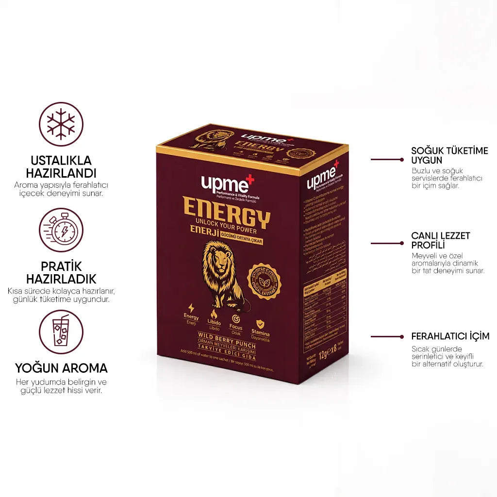 Upme More Energy - 12 gr. 8 ADET*1 KUTU