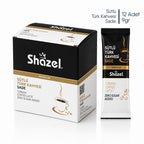 Shazel Hazır Sütlü Türk Kahvesi Şekersiz- 9gr x 12 ADET