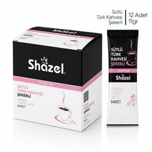 Shazel Hazır Sütlü Türk Kahvesi Şekerli - 11gr x 12 ADET