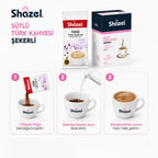 Shazel Hazır Sütlü Türk Kahvesi Şekerli - 11gr x 12 ADET