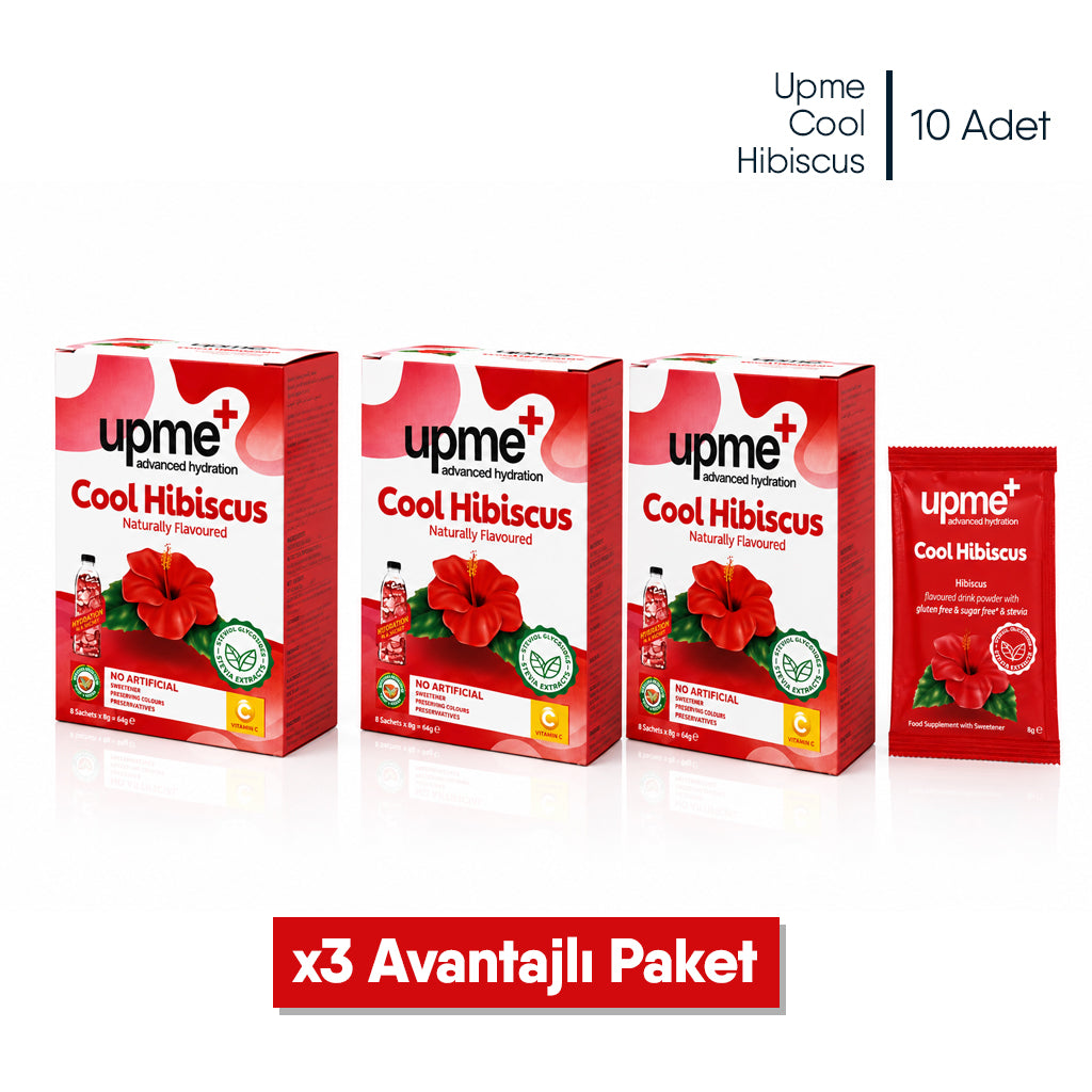 Upme Cool Hibiscus - 3 gr. 10 ADET*1 KUTU