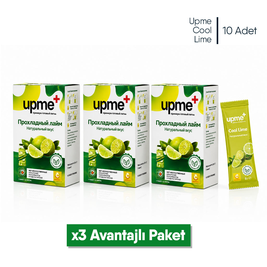 Upme Cool Lime - 3 gr. 10 ADET*1 KUTU