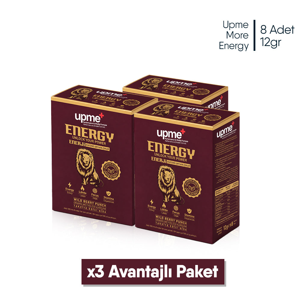 Upme More Energy - 12 gr. 8 ADET*1 KUTU