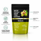 Shazel Antep Fıstıklı Hazır Türk Kahvesi - Doypack - 200 gr.