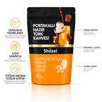 Shazel Portakallı Hazır Türk Kahvesi - Doypack - 200 gr.